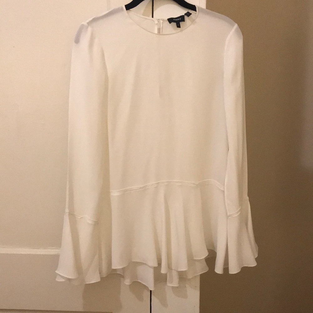 Theory Peplum Blouse